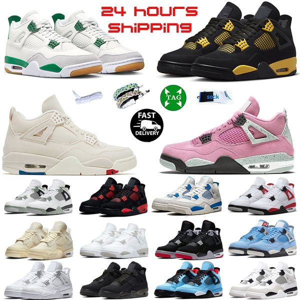 4 basketball shoes men women jumpman 4s pine green seafoam military black cat midnight navy red cement oreo thunder bred mens trainers blank
4 basketball shoes men women jumpman 4s pine green seafoam military black cat midnight navy red cement oreo thunder bred mens trainers blank