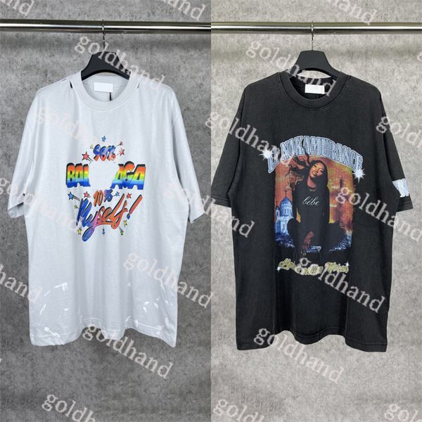 brand designer t shirt summer mens hip hop street sports vest breathable men tank fashion printed retro tees, White;black
brand designer t shirt summer mens hip hop street sports vest breathable men tank fashion printed retro tees, White;black