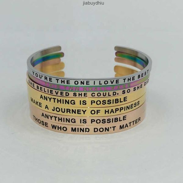 wholesale women inspirational jewelry stainless steel mantra custom cuff bangle personalized engraved bracelet, Silver
wholesale women inspirational jewelry stainless steel mantra custom cuff bangle personalized engraved bracelet, Silver
