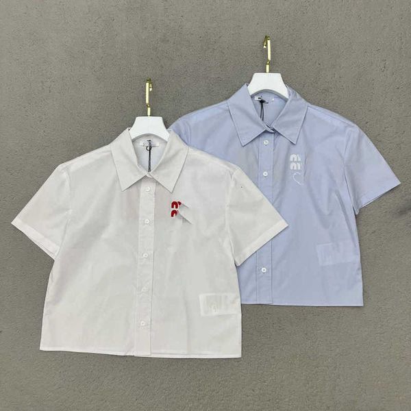 women's blouses & shirts designer 23 summer new girl style casual versatile sweet breath letter love pattern embroidery decoration shor, White
women's blouses & shirts designer 23 summer new girl style casual versatile sweet breath letter love pattern embroidery decoration shor, White