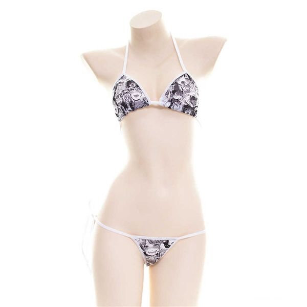 women's swimwear bikini sling lace printing anime comic girl beach sunbathing spa mayo swimwear women swimsuit biquini bikinis monokini, White;black
women's swimwear bikini sling lace printing anime comic girl beach sunbathing spa mayo swimwear women swimsuit biquini bikinis monokini, White;black