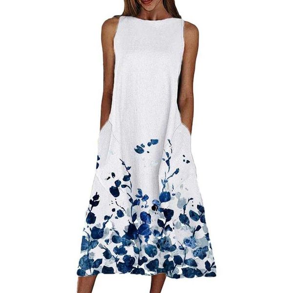 womens summer fashion elegant slim fit dress printed round neck sleeveless pocket women, Black;gray
womens summer fashion elegant slim fit dress printed round neck sleeveless pocket women, Black;gray