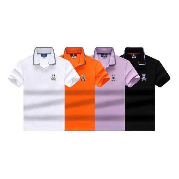 men's skull rabbit psychobunny polo shirt flocking printing cartoon embroidery pattern short sleeve fashion brand casual men and women, White;black
men's skull rabbit psychobunny polo shirt flocking printing cartoon embroidery pattern short sleeve fashion brand casual men and women, White;black