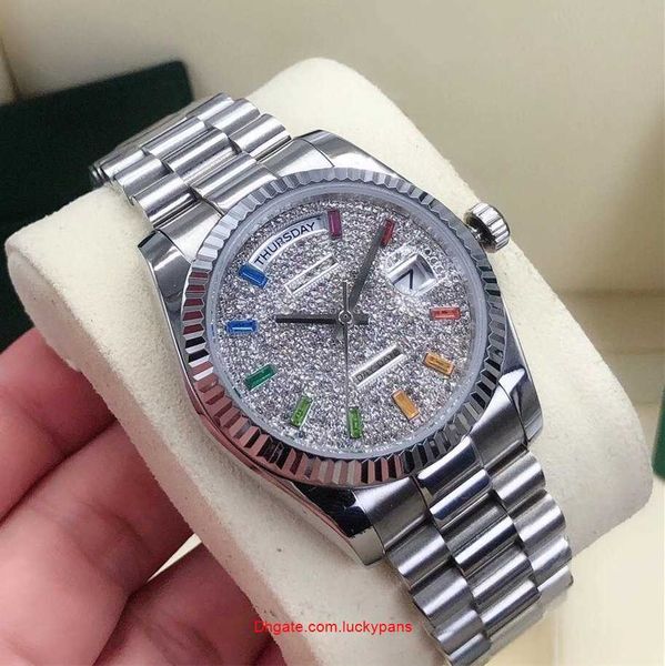 r olax luxury designer classic fashion fully automatic mechanical watch inlaid with colored diamond size 36mm sapphire glass waterproof ladi, Slivery;black
r olax luxury designer classic fashion fully automatic mechanical watch inlaid with colored diamond size 36mm sapphire glass waterproof ladi, Slivery;black