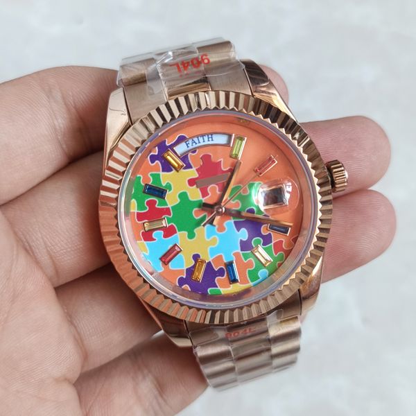 2023 men's watch designer watch 36/41mm automatic 904l mechanical fashion classic style stainless steel waterproof luminous sapphire dh, Slivery;brown
2023 men's watch designer watch 36/41mm automatic 904l mechanical fashion classic style stainless steel waterproof luminous sapphire dh, Slivery;brown