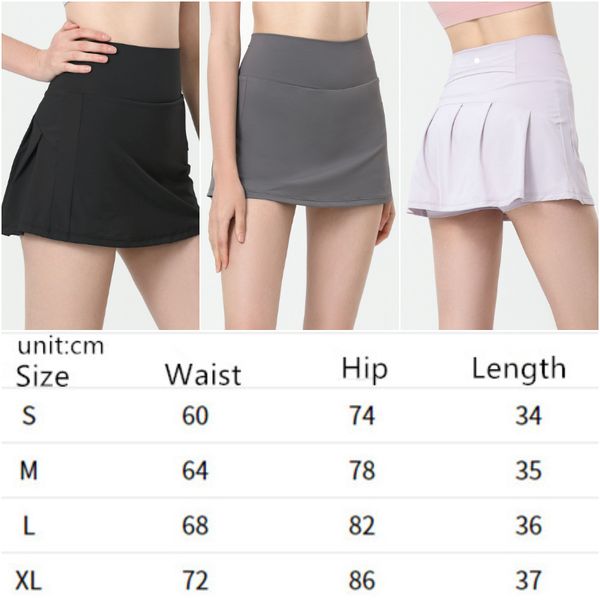 ll-9007 womens high waist tennis skirts exercise yoga outfits pleated skirt cheerleaders short dresses fitness wear girls running elastic pa
ll-9007 womens high waist tennis skirts exercise yoga outfits pleated skirt cheerleaders short dresses fitness wear girls running elastic pa