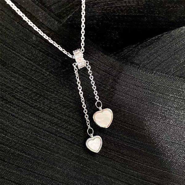 temperament and fashion shell love pendant necklace for women summer tassel collar chain net red light luxury small and popular accessories, Black
temperament and fashion shell love pendant necklace for women summer tassel collar chain net red light luxury small and popular accessories, Black