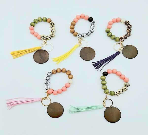 10 styles wooden bracelet keychain with tassels keys diy wood fiber pandent woodwooden bead bangle key decorate7285865, Silver
10 styles wooden bracelet keychain with tassels keys diy wood fiber pandent woodwooden bead bangle key decorate7285865, Silver