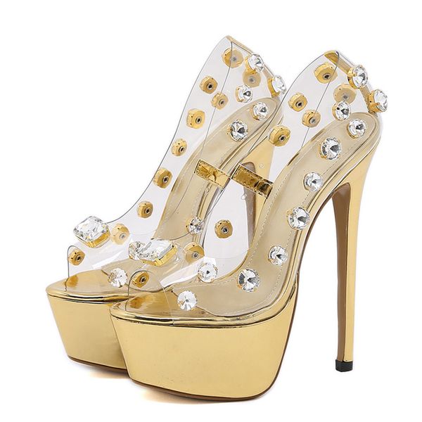 liyke peep toe party stripper heels pole dance shoe crystal diamond rivet pvc transparent women platform pumps, Black
liyke peep toe party stripper heels pole dance shoe crystal diamond rivet pvc transparent women platform pumps, Black