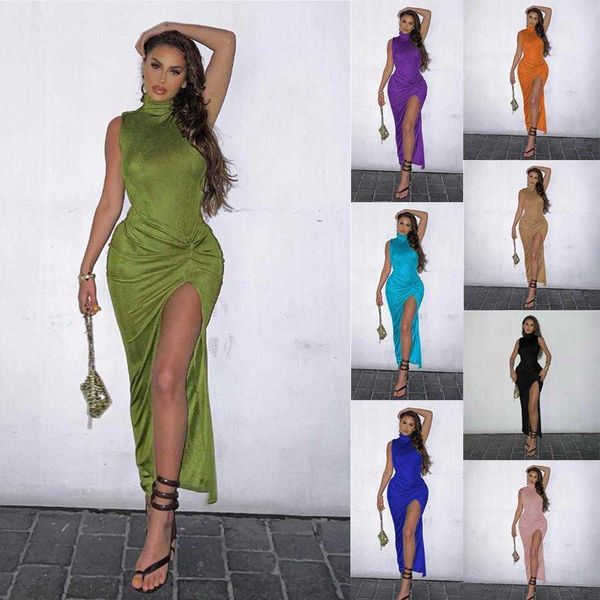 womens spring and casual dresses summer monsoon solid color sleeveless split midi dress slim, Black;gray
womens spring and casual dresses summer monsoon solid color sleeveless split midi dress slim, Black;gray