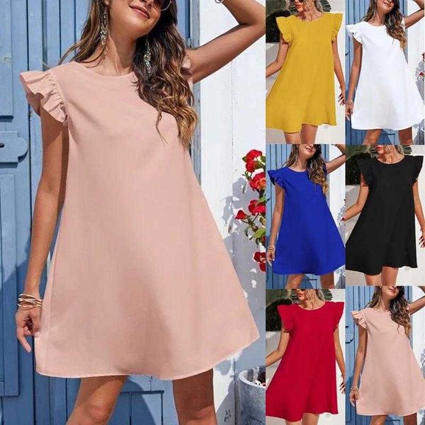 way summer womens clothing fresh dresses sweet slimming solid color dress, Black;gray
way summer womens clothing fresh dresses sweet slimming solid color dress, Black;gray