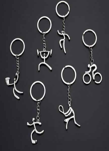 keychain creative metal sports bicycle running weightlifting football basketball gifts3497668, Silver
keychain creative metal sports bicycle running weightlifting football basketball gifts3497668, Silver
