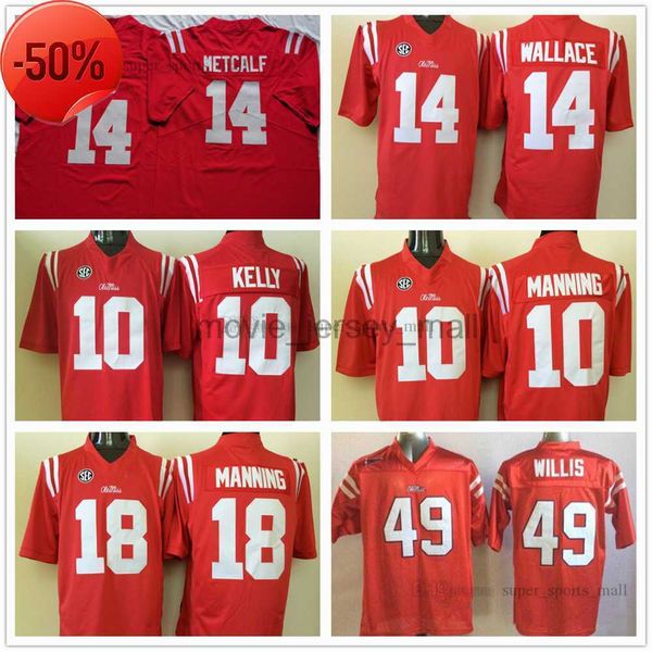 ncaa ole miss rebels college football jersey 14 bo wallace 10 chad kelly 18 achie manning 49 patrick willis stitched red white black gray, Black;red
ncaa ole miss rebels college football jersey 14 bo wallace 10 chad kelly 18 achie manning 49 patrick willis stitched red white black gray, Black;red