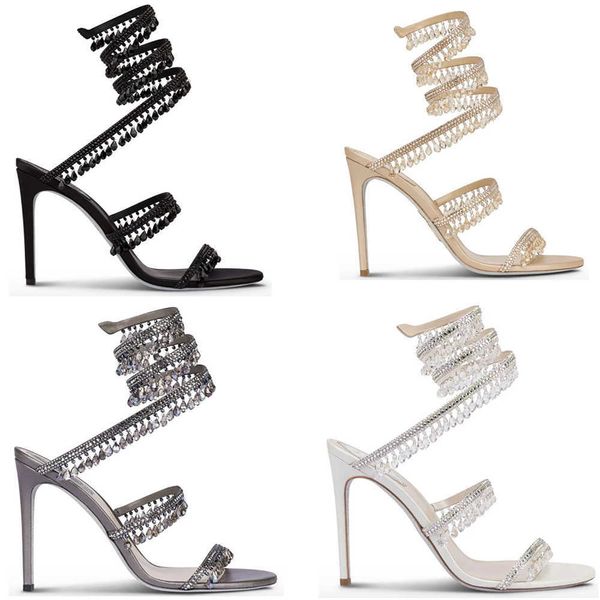 rene caovilla chandelier beige crystal sandals cleo 95mm elegant evening sandals rhinestone-encrusted snake strass stiletto heel designer pa, Black
rene caovilla chandelier beige crystal sandals cleo 95mm elegant evening sandals rhinestone-encrusted snake strass stiletto heel designer pa, Black