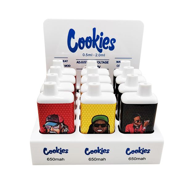 Cookies 510 Thread Box Battery 650mah Constant Voltage 3.6v 4 Colors Backwoods Display Stand Custom cheap than strio cartbox 2g 510 battery
Cookies 510 Thread Box Battery 650mah Constant Voltage 3.6v 4 Colors Backwoods Display Stand Custom cheap than strio cartbox 2g 510 battery
