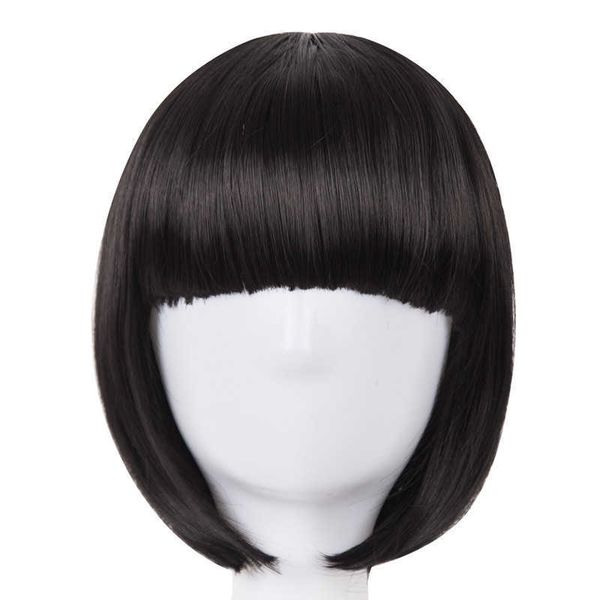 lace wigs short hair fei-show synthetic heat resistant fiber black bob wig with flat bangs modern show cosplay halloween carnival wigs z0613, Black;brown
lace wigs short hair fei-show synthetic heat resistant fiber black bob wig with flat bangs modern show cosplay halloween carnival wigs z0613, Black;brown