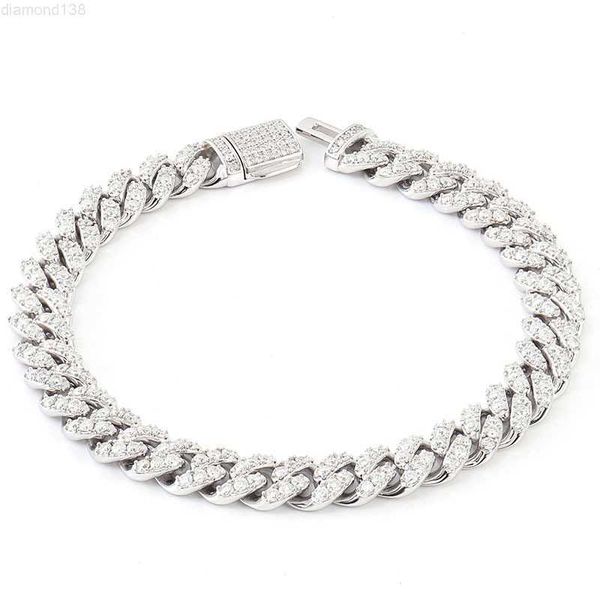 customization cuban link necklace bracelet white gold plated iced out moissanite diamond cuban chain, Silver
customization cuban link necklace bracelet white gold plated iced out moissanite diamond cuban chain, Silver