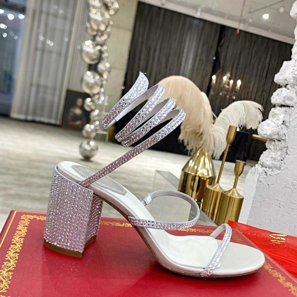 chunky heels sandals 7.5cm rhinestone evening shoes women high heeled luxury designers cleo crystals embellished wraparound dress shoe facto, Black
chunky heels sandals 7.5cm rhinestone evening shoes women high heeled luxury designers cleo crystals embellished wraparound dress shoe facto, Black