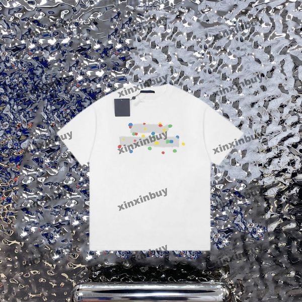 xinxinbuy men designer tee t shirt 23ss gradient letter dots pattern short sleeve cotton women black white xs-2xl, Black;brown
xinxinbuy men designer tee t shirt 23ss gradient letter dots pattern short sleeve cotton women black white xs-2xl, Black;brown