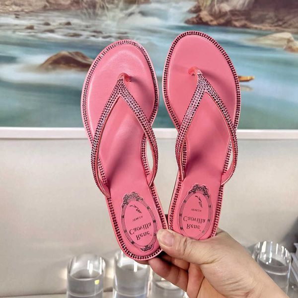 rene caovilla new rhinestone decorative flip flops slippers leather sole slide summer sandals slip-on shoes flats sandal for women luxury de, Black
rene caovilla new rhinestone decorative flip flops slippers leather sole slide summer sandals slip-on shoes flats sandal for women luxury de, Black