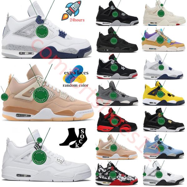 4 shoes for men women 4s military black canvas cat bred sail red thunder white oreo cactus blue university infrared seafoam pine green cool
4 shoes for men women 4s military black canvas cat bred sail red thunder white oreo cactus blue university infrared seafoam pine green cool