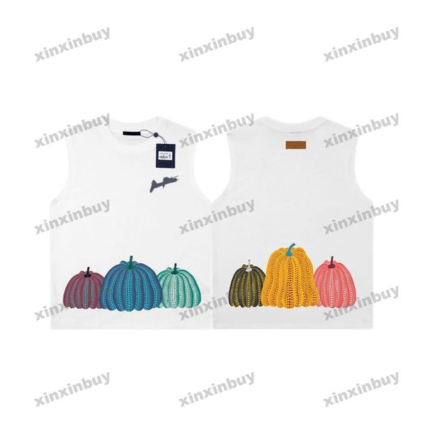 xinxinbuy men designer tee t shirt 23ss pumpkin dots pattern printing vest short sleeve cotton women black white blue xs-2xl, Black;brown
xinxinbuy men designer tee t shirt 23ss pumpkin dots pattern printing vest short sleeve cotton women black white blue xs-2xl, Black;brown
