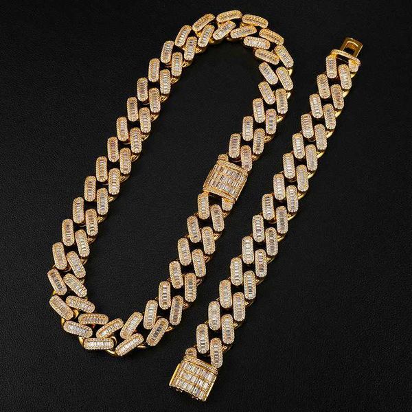 new brass 19mm prong cuban link chain choker necklace bracelet for men fashion jewelry, Silver
new brass 19mm prong cuban link chain choker necklace bracelet for men fashion jewelry, Silver