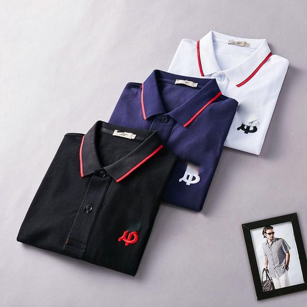 new fashion mens t shirt lapel cool pattern polos print short sleeve neck, White;black
new fashion mens t shirt lapel cool pattern polos print short sleeve neck, White;black