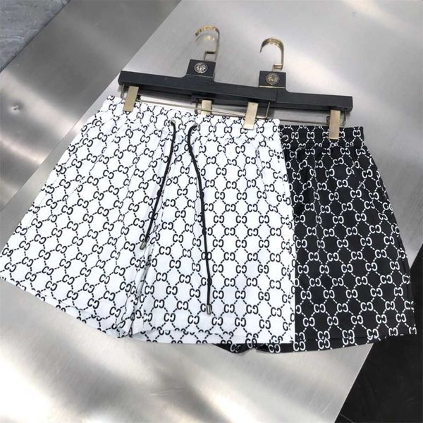 men's shorts luxury designer summer classic print beach casual sweatpants jogging fashion clothing pa41, White;black
men's shorts luxury designer summer classic print beach casual sweatpants jogging fashion clothing pa41, White;black