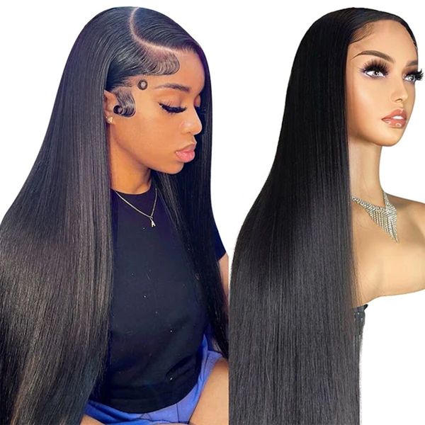 straight lace frontal wigs 30 inch lace front human hair wig sale 13x4 transparent lace frontal wig glueless wig ready to wear, Black;brown
straight lace frontal wigs 30 inch lace front human hair wig sale 13x4 transparent lace frontal wig glueless wig ready to wear, Black;brown