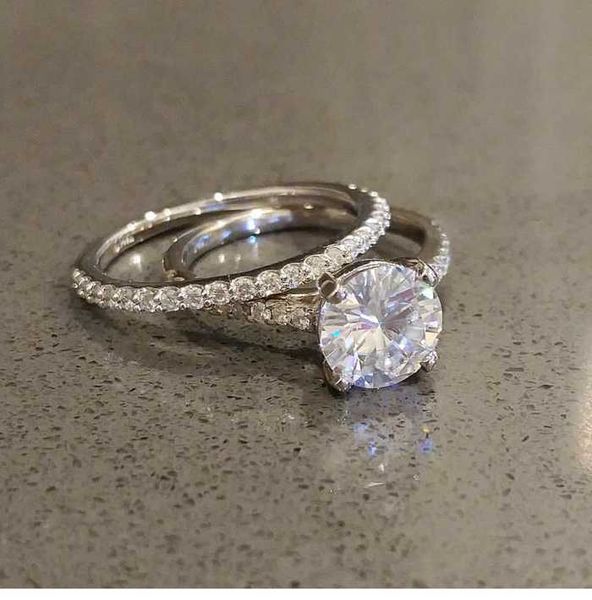 simple designs eternity engagement ring moissanite diamond wedding band rings, Silver
simple designs eternity engagement ring moissanite diamond wedding band rings, Silver