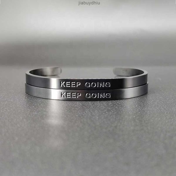 316 stainless steel engraved mantra inspired men cuff bracelet wrist band, Silver
316 stainless steel engraved mantra inspired men cuff bracelet wrist band, Silver