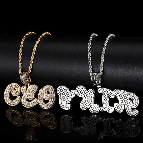 2022 hip-hop cursive letter stitching custom combination pendant necklace copper micro-inlaid zircon men and women jewe, Silver
2022 hip-hop cursive letter stitching custom combination pendant necklace copper micro-inlaid zircon men and women jewe, Silver