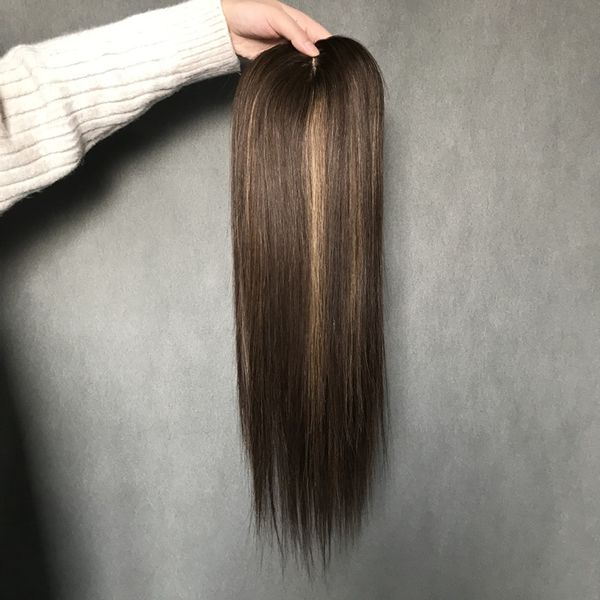 stock ombre human hair ers brown blonde mixed color b# machinded injected silk women's toupee dark root highlights hair pieces 6*7 inch, Black;brown
stock ombre human hair ers brown blonde mixed color b# machinded injected silk women's toupee dark root highlights hair pieces 6*7 inch, Black;brown