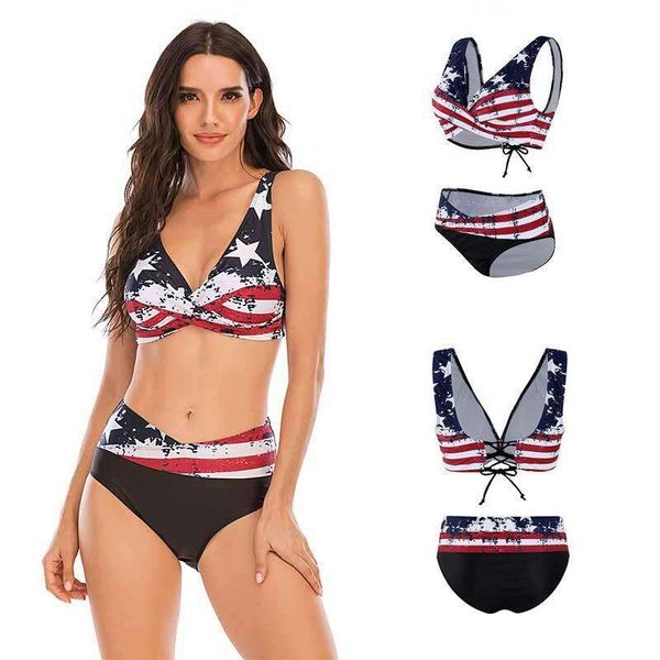 swimwear split bikini womens slim print spring vacation swimsuit, White;black
swimwear split bikini womens slim print spring vacation swimsuit, White;black