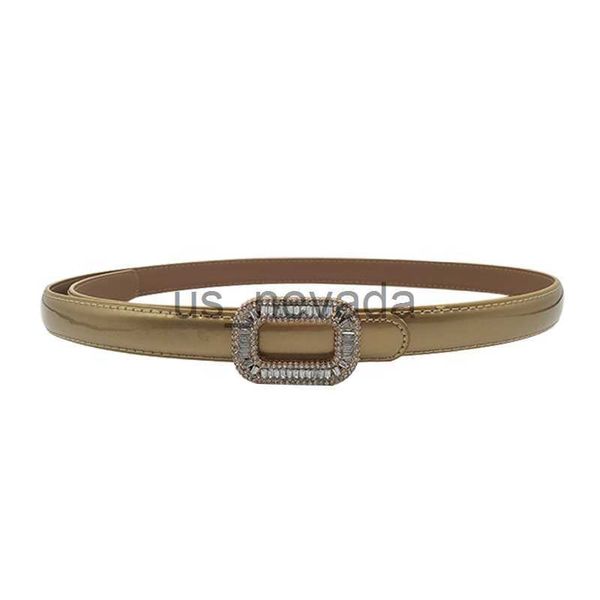 other fashion accessories 2021 lovely shiny crystal square buckle women thin belts patent leather cummerbunds size j230613, Silver
other fashion accessories 2021 lovely shiny crystal square buckle women thin belts patent leather cummerbunds size j230613, Silver