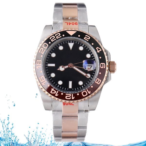 aaa men's automatic watch 40mm 904 stainless steel folding buckle sapphire lens ceramic ring calendar display luxury sports waterproof, Slivery;brown
aaa men's automatic watch 40mm 904 stainless steel folding buckle sapphire lens ceramic ring calendar display luxury sports waterproof, Slivery;brown