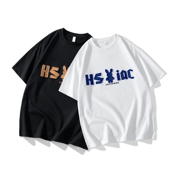 men's t-shirts trendy t-shirt men's short sleeve summer new heavyweight cotton texture simple fashion loose breathable round neck, White;black
men's t-shirts trendy t-shirt men's short sleeve summer new heavyweight cotton texture simple fashion loose breathable round neck, White;black