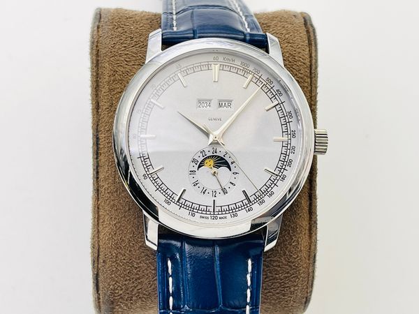 tw factory 3100/000r-b422 perpetual calendar casual mens watches swiss automatic mechanical luxury watch 18k rose gold case sapphire crystal, Slivery;brown
tw factory 3100/000r-b422 perpetual calendar casual mens watches swiss automatic mechanical luxury watch 18k rose gold case sapphire crystal, Slivery;brown