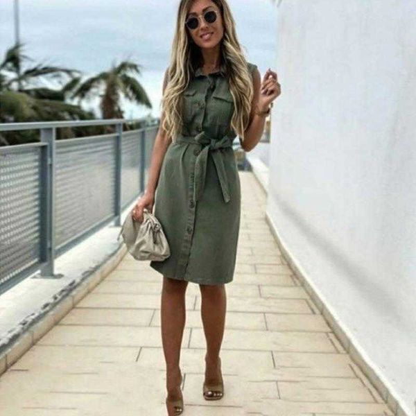 summer womens clothes casual dresses mid waist scheming drawstring sleeveless skirt green cotton cardigan solid, Black;gray
summer womens clothes casual dresses mid waist scheming drawstring sleeveless skirt green cotton cardigan solid, Black;gray