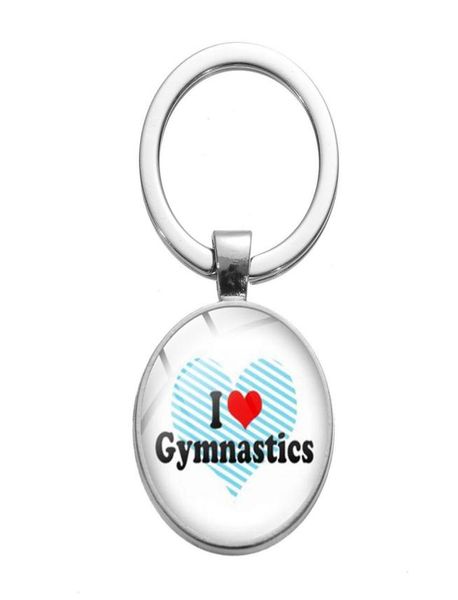 i love gymnastics alloy keychain dancer silhouette women art po glass cabochon key chain bag charms for sports lovers1305511, Silver
i love gymnastics alloy keychain dancer silhouette women art po glass cabochon key chain bag charms for sports lovers1305511, Silver