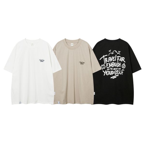 men's t-shirts short sleeved men's summer new ins american fashion brand half sleeved vintage casual large cotton loose fitting t-, White;black
men's t-shirts short sleeved men's summer new ins american fashion brand half sleeved vintage casual large cotton loose fitting t-, White;black