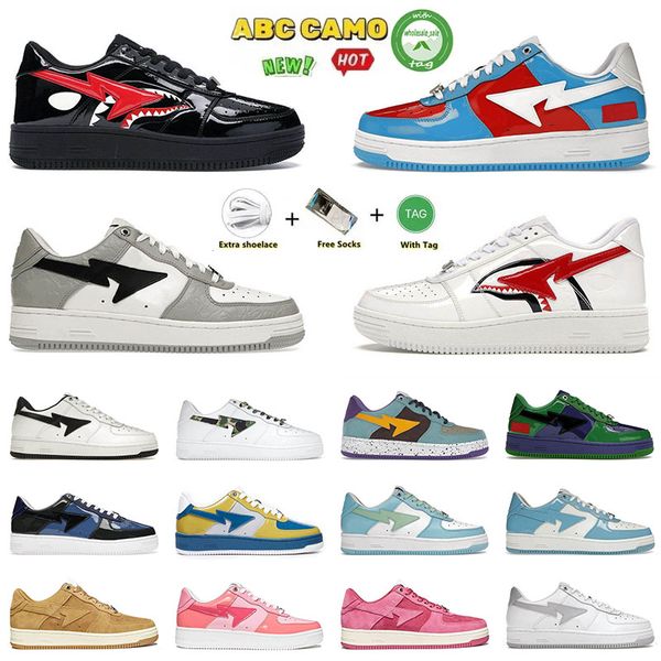 mens bapest casual shoes womans stas camo pink blue shark black white green patent leather luxury grey orange trainers plate forme designer
mens bapest casual shoes womans stas camo pink blue shark black white green patent leather luxury grey orange trainers plate forme designer