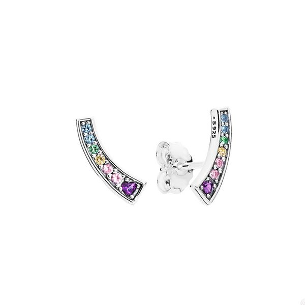 crystal diamond rainbow stud earrings for pandora 925 sterling silver party earrings designer jewelry set for women sparkling luxury earring, Golden;silver
crystal diamond rainbow stud earrings for pandora 925 sterling silver party earrings designer jewelry set for women sparkling luxury earring, Golden;silver