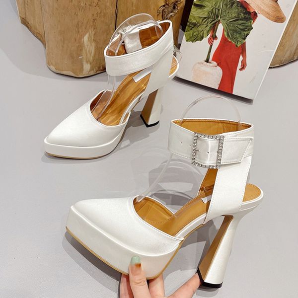 liyke black white women mary janes chunky heels pointed toe platform pumps sandals fashion ankle crystal buckle wedding shoes
liyke black white women mary janes chunky heels pointed toe platform pumps sandals fashion ankle crystal buckle wedding shoes