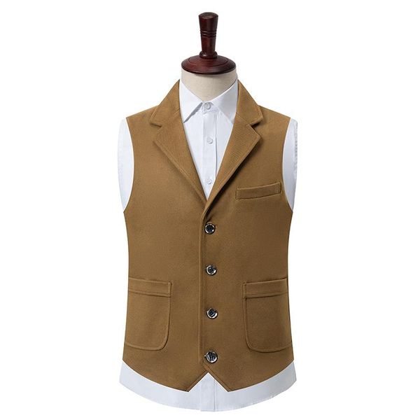 blazers 25% wool spring/autumn camel men's casual vest fashion formal waistcoat male coat multi color xs4xl party wear wedding clothing, White;black
blazers 25% wool spring/autumn camel men's casual vest fashion formal waistcoat male coat multi color xs4xl party wear wedding clothing, White;black