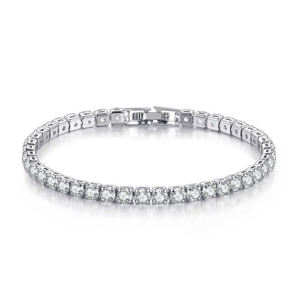 hip hop men ladies titanium steel diamond zircon tennis bracelet stainless steel tennis chain, Silver
hip hop men ladies titanium steel diamond zircon tennis bracelet stainless steel tennis chain, Silver