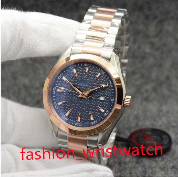 blue dial aqua terra 150m limited watch 41mm automatic movement ocean stainless steel sports sea mens watches sapphire glas luminous men wri, Slivery;brown
blue dial aqua terra 150m limited watch 41mm automatic movement ocean stainless steel sports sea mens watches sapphire glas luminous men wri, Slivery;brown
