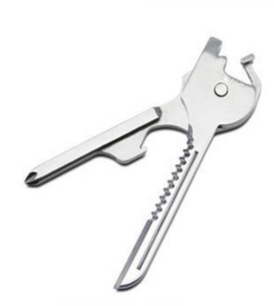 1pcs 6 in 1 multi tool keychain utiliity camping swiss pocket survival knife5873913, Silver
1pcs 6 in 1 multi tool keychain utiliity camping swiss pocket survival knife5873913, Silver