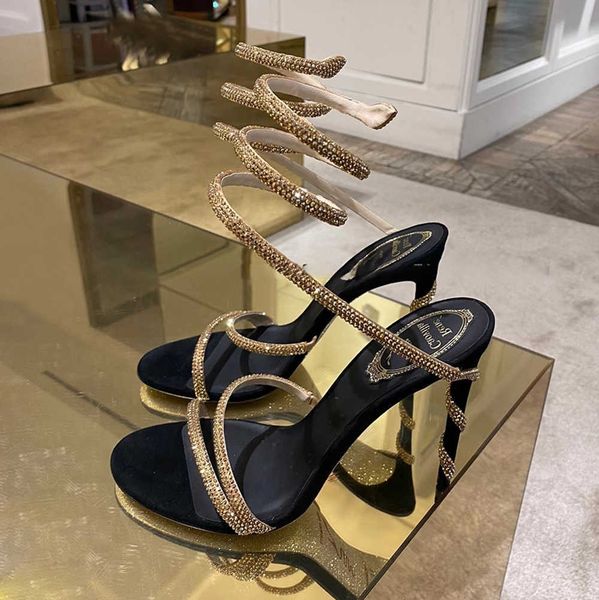 rene caovilla margo heels sandals rhinestone embellished snake stiletto heel sandals women's luxury designers ankle wraparound shoe fac, Black
rene caovilla margo heels sandals rhinestone embellished snake stiletto heel sandals women's luxury designers ankle wraparound shoe fac, Black